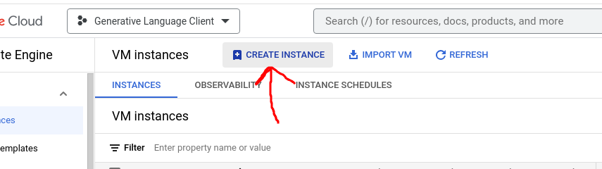 Create Instance